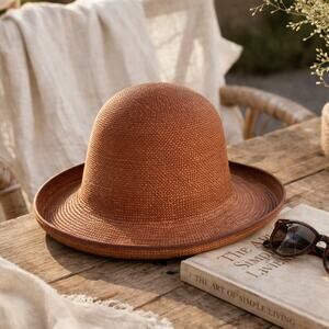Betmar Brown Straw Hat 🤎 Coastal Chic Derby Ready Anthropologie Vibes